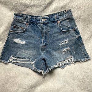 Jean shorts size small